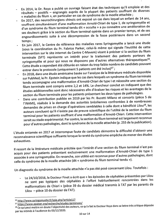 Belgique tribunal Lilou
